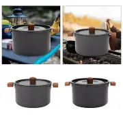 Stockpot with Lid Stockpot Camping Cookware for Hiking Outdoor Picnic