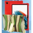 Fit For Samsung Galaxy Tab A9 Plus 11" A9+ Shockproof Silicone Stand Case Cover