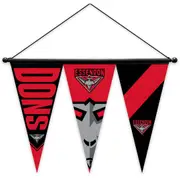Essendon Bombers AFL Felt Wall Pennant Hanger Flag Banner