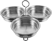 TIDTALEO 2pcs stainless steel egg Poached Egg Maker induction egg poacher Non Stick Egg Cooker stainless steel egg poacher egg frying pan circle egg tart scrambled eggs