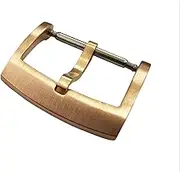 Watch Parts Solid Bronze Tongue Clasp Fully Pulled Ribbon Spring Bar Clasp(20 mm)