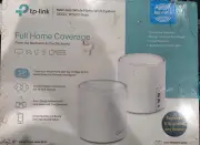 TP-LINK DECO W3600 2 PACK WI-FI 6 SYSTEM AX1800 MESH WIFI ROUTER