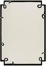 Minimalist Beige Living Room Sofa Coffee Table Carpets Black Striped Large Area Bedside Carpet Style Cloakroom Rugs,MT195,QD,220x330cm