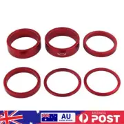 6Pcs Bike Headset Stem Spacers 2/5/10mm Bicycle Headset Spacer Bike Headset Ring