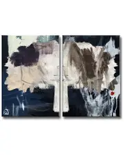 Ready2HangArt Inkd XXI Wrapped Canvas Wall Art by Tristan Scott