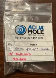 BRAND NEW AQUA MOLE JETTER NOZZLE BN12 1/3 (15°) 0026