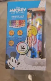 Disney Mickey And Friends Tabletop Lamp Color Change Light USB Power Dimmable