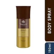 Yardley London Gentleman Gold Body Spray for Men Fresh Rosemary For Men 150ml