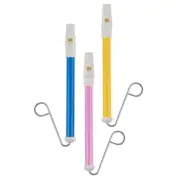 3Pcs Boy Girl Slide Whistle Toy Push-pull Flute Musical Instrument