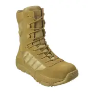 Hypard Men's 9" Suede Leather Side Zipper Composite Toe Boot Coyote