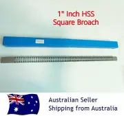 1" Square Broach Inch Size High Speed Steel Cutting Tool