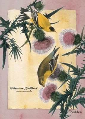 American Goldfinch Audubon Garden Size (13" x 18" Approx) Flag TOL 719102