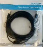 Xanhan USB 2 0 A to B Male to Male Black 16 Feet (5m) SC20148 New Sealed