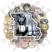 2025 Winter Storm Blair MO Lineman Hard Hat Sticker Midwest Freezing Ice Snow