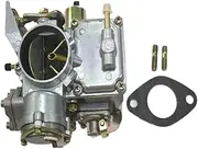 Carburetor， Car Carburetor EMPI 34 PICT-3 Electric Choke Fuel Cutoff Valve Compatible For Super Beetle Thing Karmann Ghia Squareback