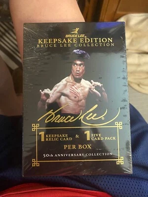 2024 Bruce Lee Collection Keepsake Edition Factory Sealed Wax Box