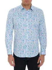 Robert Graham Jellyfish Long Sleeve Button Down Shirt Classic Fit