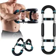 Twister Arm Trainer, Adjustable Resistance Twister Arm Exerciser, Portable Chest Arm Muscle Exerciser for Men & Women, Detachable Power Twister Bar for Home Workout Equipment