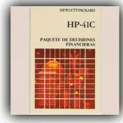 Spanish User Manual for HP Financial Decisions Pac [Vintage Calculator HP-41C]