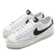 【NIKE 耐吉】休閒鞋 Blazer Low 77 運動 女鞋 基本款 簡約 舒適 復古 球鞋 穿搭 白 黑(DC4769-102)