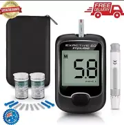 Blood Glucose Monitor Diabetes Testing Kit Blood Sugar Meter w/ 50 Test Strip AU