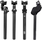 Bike Suspension Seat Posts,Bike Seat Tube 27.2MM,28.6MM,30.0MM,30.4MM,30.9MM,31.6MM,33.9MM * 350MM,Aluminum Seatpost for Mountain Bikes and City Bikes Bicycle Damping Seatpost,28.6mm