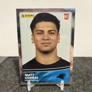 2022 Panini NFL Sticker & Card Collection Silver Foil Matt Corral #100 Rookie RC