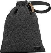 [LOCTOTE] AntiTheft Sack 3L | Portable Travel Safe | Cut-Resistant, RFID Blocking and Water Resistant | Beach Bag with Lock | Beach Safe | Travel Pouch | Beach Lock Box for Valuables and Personal Items