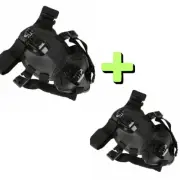 For GoPro 8 7 6 5 4 3+ 3 US Seller 2 pieces- Dog Harness Chest Strap Belt Mount