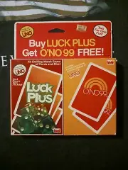 Extremely Rare VINTAGE 1983 2 for 1 FUN LUCK PLUS & ONO99 Card Games both SEALED