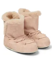 [Moon Boot Kids] Moon Boot Kids Baby Crib suede snow boots