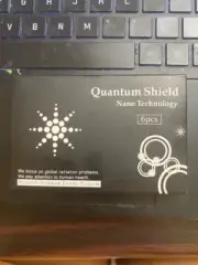 New Quantum Anti Radiation Shield 5G EMF Protection -Phones Laptops two sticker