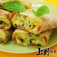 在飛比找momo購物網優惠-【上野物產批發館】素食 全麥蛋餅皮(1800g±10%/30