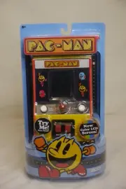 Basic Fun Arcade Classics Pac-Man Color LCD Retro Mini Arcade Game NEW