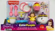 Fisher-Price Little People Beauty and the Beast Princess Time for Tea with Belle