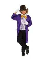 Willy Wonka Deluxe Costume for Kids - Charlie and the Chocolate Factory