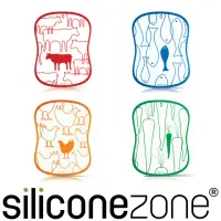 在飛比找momo購物網優惠-【Siliconezone】施理康四入調理砧板