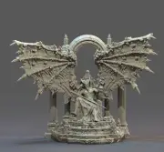 Lucifer | DnD Miniatures | Tabletop Gaming| Tabletop Miniature | Clay Cyanide