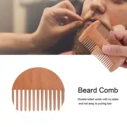 Wooden Beard Comb Mustache Comb Beard Care Grooming Double Sided AntiStatic CHW