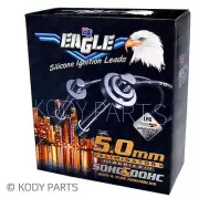 EAGLE IGNITION LEADS - for Toyota Tarago 2.4L (2TZ-FE eng) TCR20 TCR21 1990-00