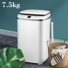 7.5KG Mini Portable Washing Machine Outdoor Camping Caravan RV Spin Dry Washer