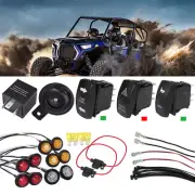 Rocker Switch Universal Turn Signal Street Legal Led Light Kit for UTV ATV SXS