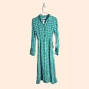 Anthropologie S/W/F Kellen Gingham Dress