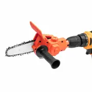 4 Inch Portable Conversion Head Kits Electric Drill to Electric Chain Saw Adapter Attachment Woodworking Pruning Tools f