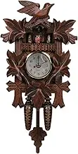 Zerodeko Wall Clock with Creative European Design Silent Cuckoo Clock for Home Decor Unique Hanging Wall Clock for Living Bedroom Office No Battery Included