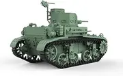 MRY-SFW WWII Military Model Kit Tank 1:87 25mm Military Model Kit US M2A4 Light Tank