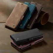 Flip Leather Card Slot Phone Case For Samsung S23 S22 Ultra S21 FE A53 A52 Cover