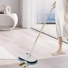 Cordless Steam Mop with Rechargeable Lithium Battery, Adjustable Height, 60-Min