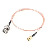 RG316 Coaxial Cable with BNC Male to SMA Male Connectors 50 Ohm 1.5 Ft