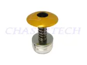 New VP Bicycle Bike Alloy Headset Stem Cap 1-1/8" w/ Expander Plug 25.4mm Gold